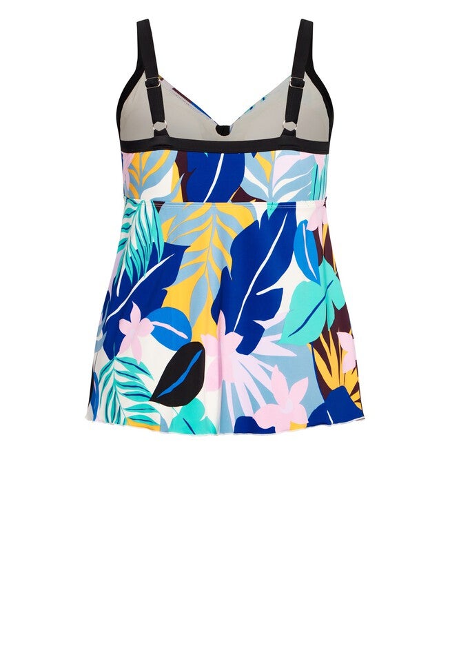 Fly Away Print Tankini Top, MATISSE, alternate image number null