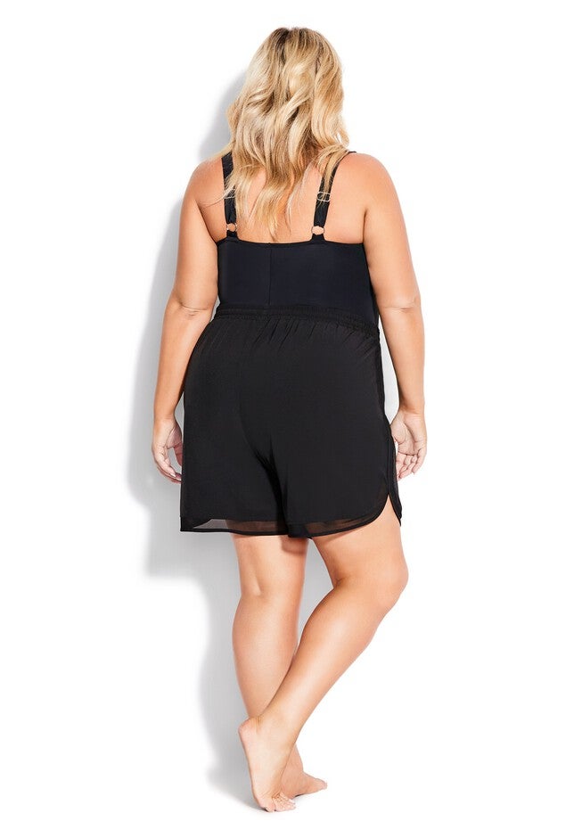 Longline Board Short, BLACK, alternate image number 4