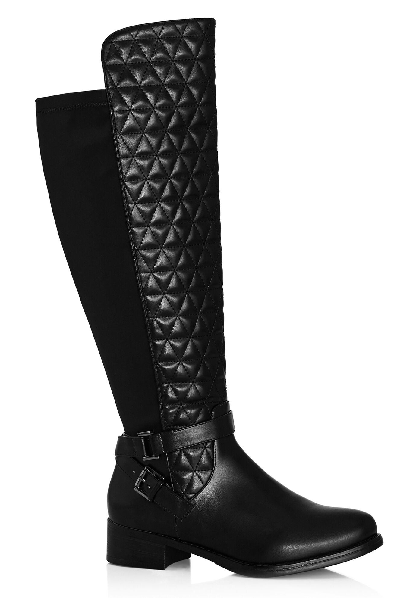 Diana Wide Fit Tall Boot, BLACK, hi-res image number 0
