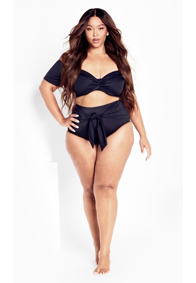 Sicilia Underwire Bikini Top - black, BLACK, alternate image number 2