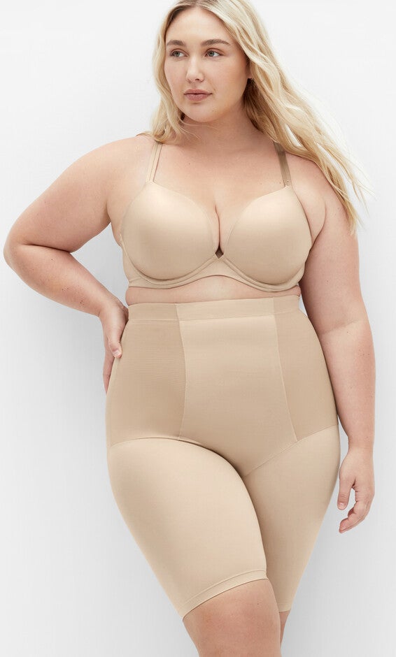 Smooth & Chic Thigh Shaper - latte, BEIGE, hi-res image number 0
