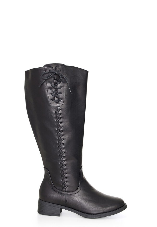 Leslie Tall Boot, BLACK, alternate image number null