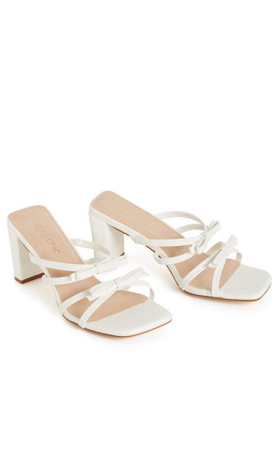 WIDE FIT Ava Mule - off white, WHITE, alternate image number null