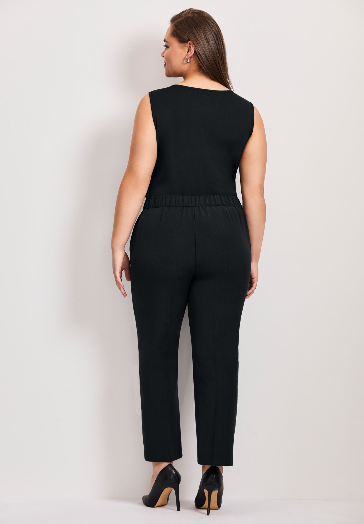 Cool Hand Pull On Pant, BLACK, alternate image number 4