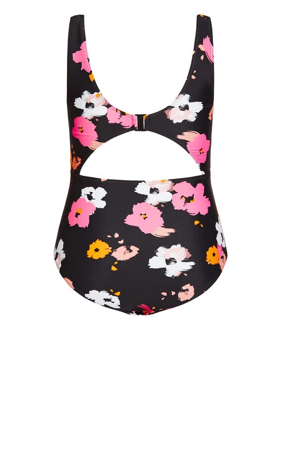 Izzy Print 1 Piece - black, BLACK, alternate image number 5