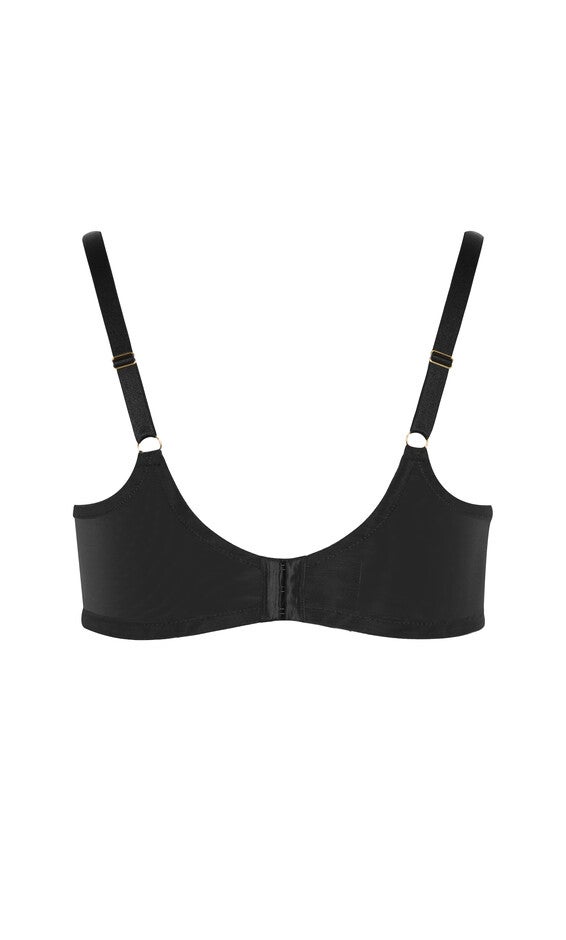 Tara Plunge Contour Bra - black, BLACK, alternate image number null