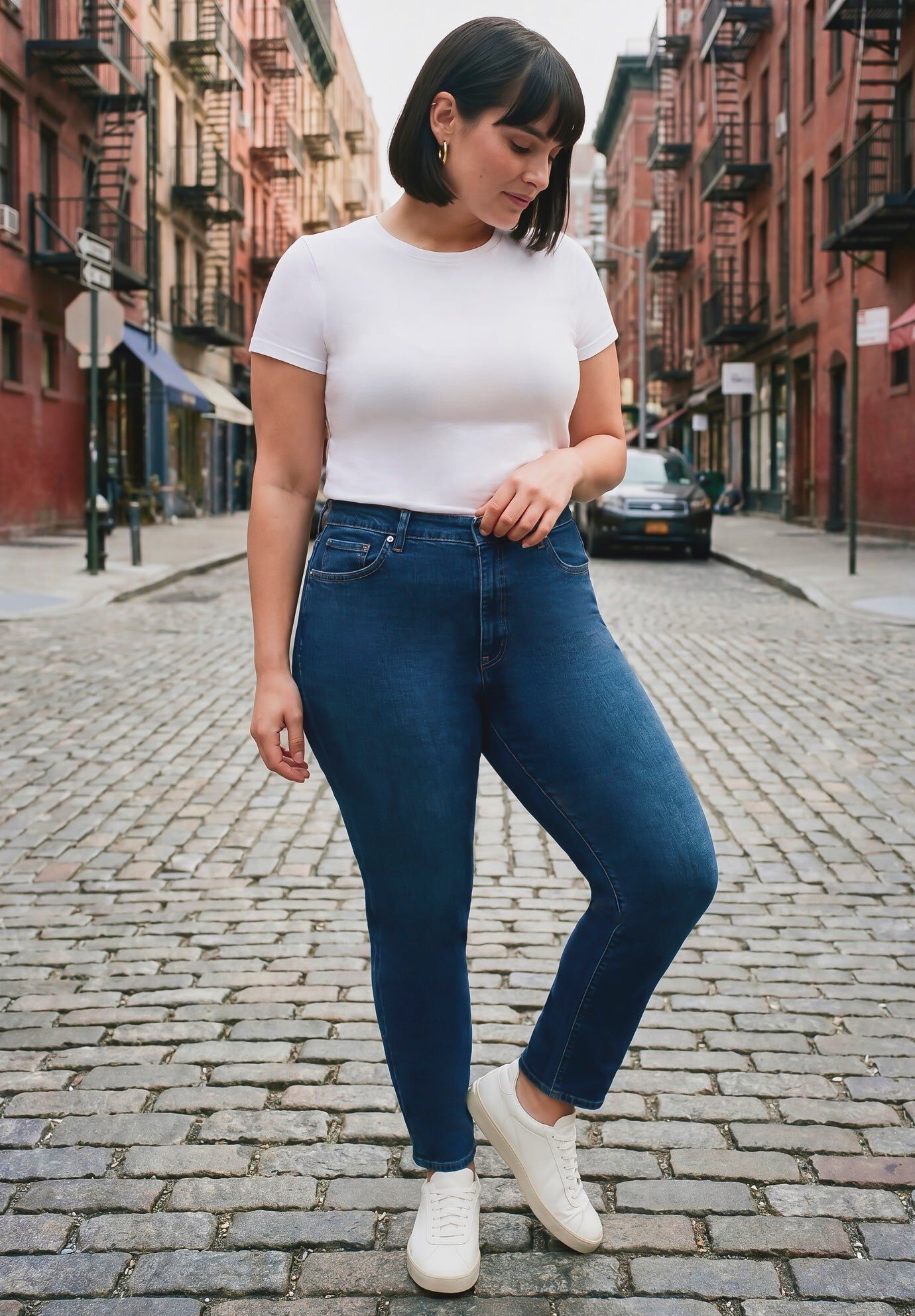 Butter Denim Curvy Straight Leg Jean