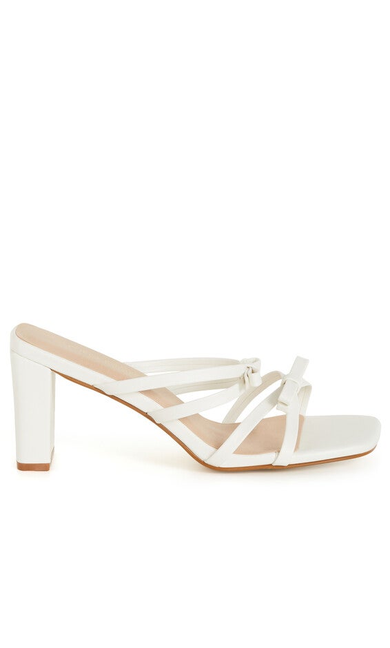 WIDE FIT Ava Mule - off white, WHITE, hi-res image number null
