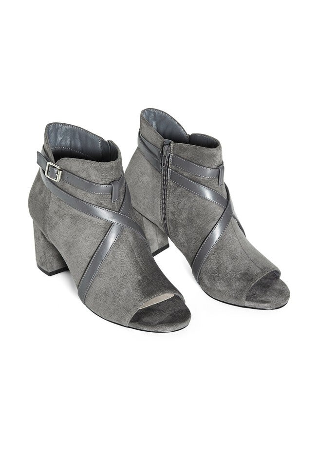 WIDE FIT Carrie Shootie - steel, STEEL, alternate image number null