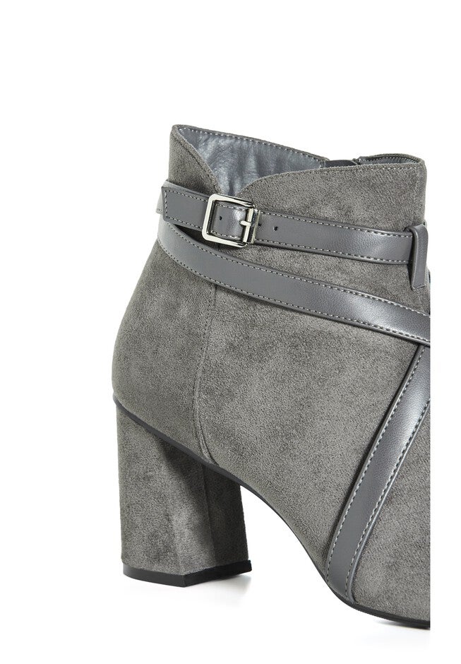 WIDE FIT Carrie Shootie - steel, STEEL, alternate image number null