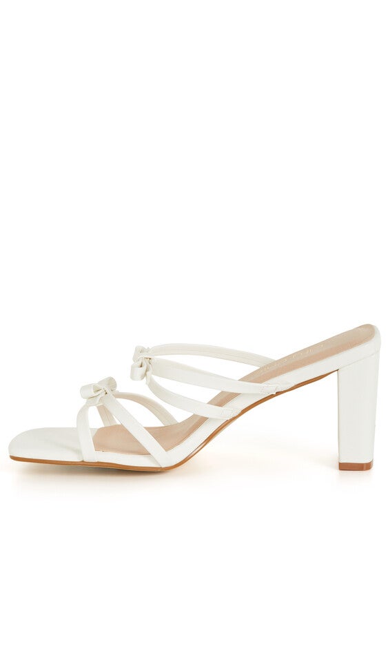 WIDE FIT Ava Mule - off white, WHITE, alternate image number null