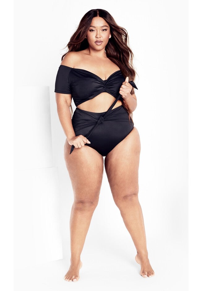 Sicilia Underwire Bikini Top - black, BLACK, on-hover image number 1