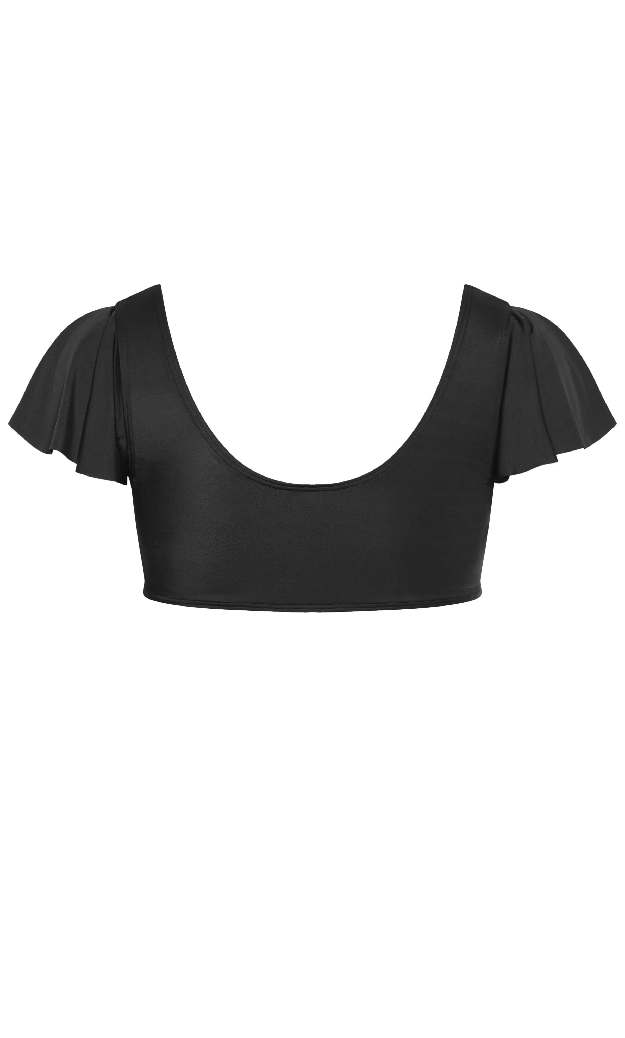Ingrid Cap Sleeve Top - black, BLACK, alternate image number 5