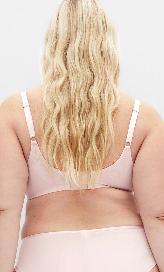 Tara Plunge Contour Bra - pink icing, PINK, alternate image number null