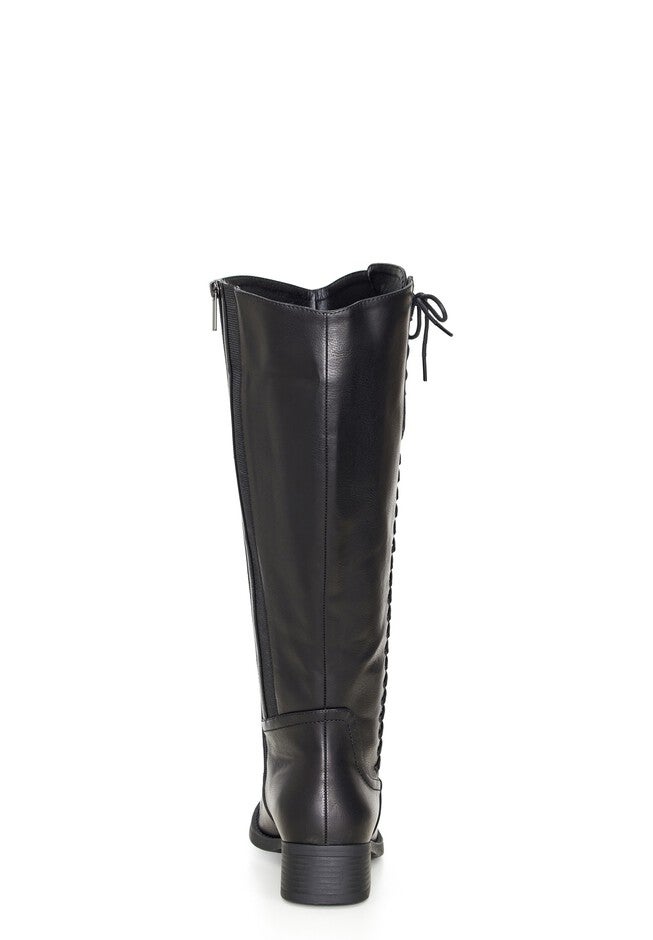 Leslie Tall Boot, BLACK, on-hover image number null