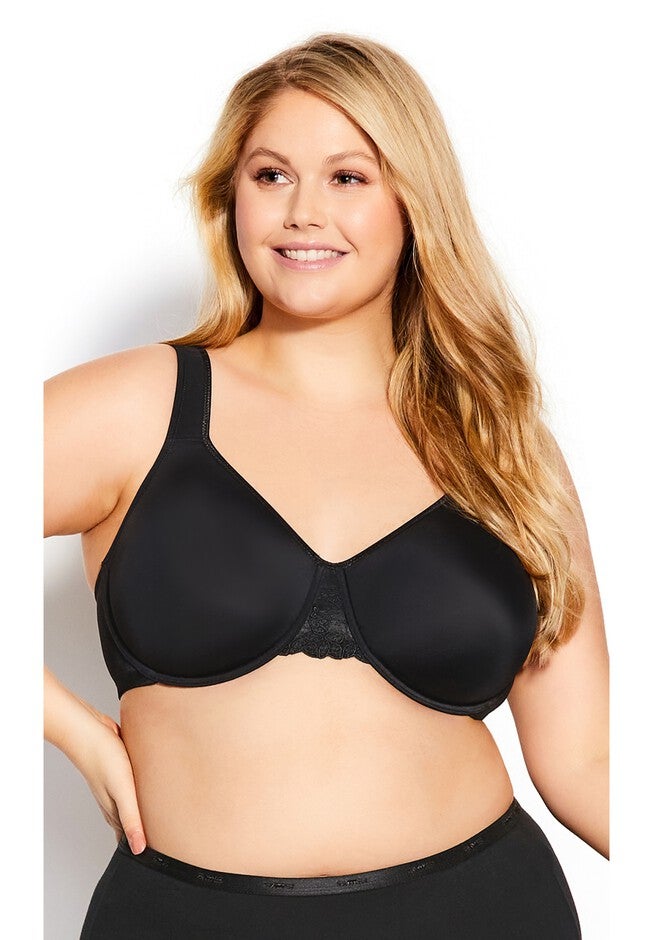 Smooth Caress Bra, BLACK, hi-res image number null