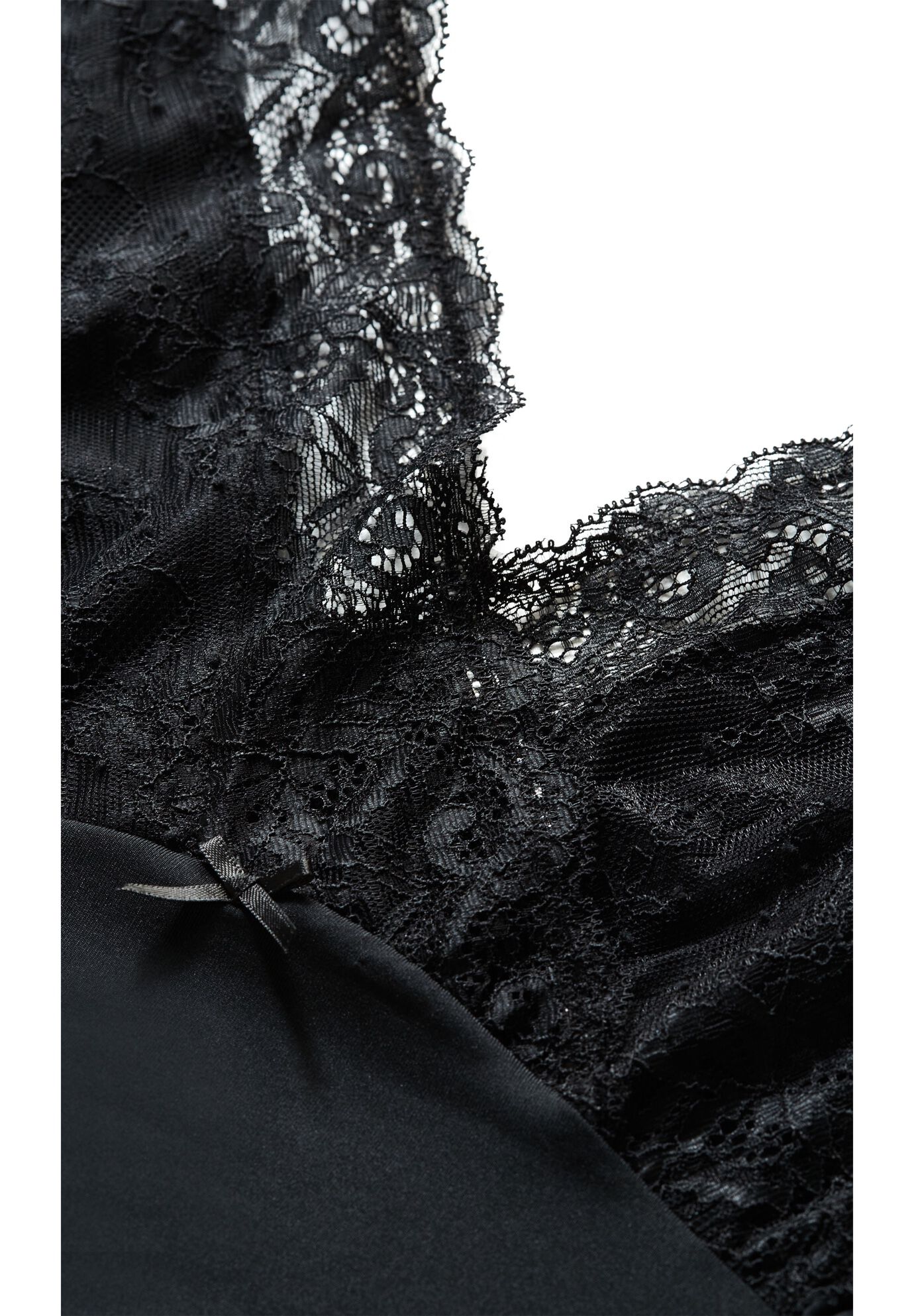 Sexy Lace Chemise, BLACK, alternate image number 4