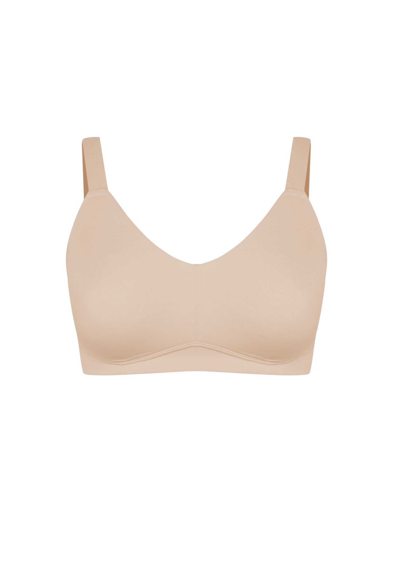 Wireless Back Smoother Bra, NATURAL, alternate image number 4