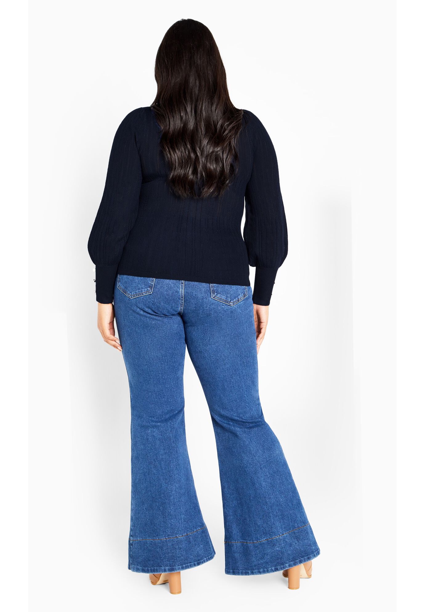 Mia Sweater, NAVY, alternate image number 2