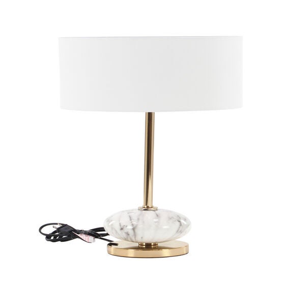 Gold Metal Glam Table Lamp, , alternate image number null