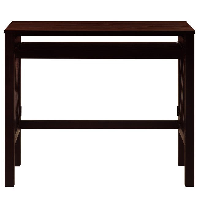Montego Folding Desk with Pull-Out-Espresso, , alternate image number 3