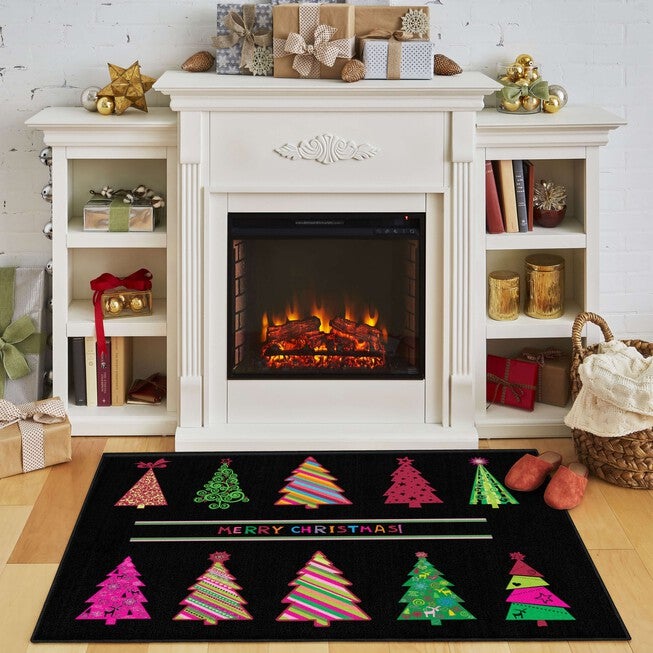 Merry Trees Multi Kitchen Rug, , alternate image number 5