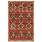 Liora Manne Riviera Kilim Indoor/Outdoor Rug, RED, hi-res image number null