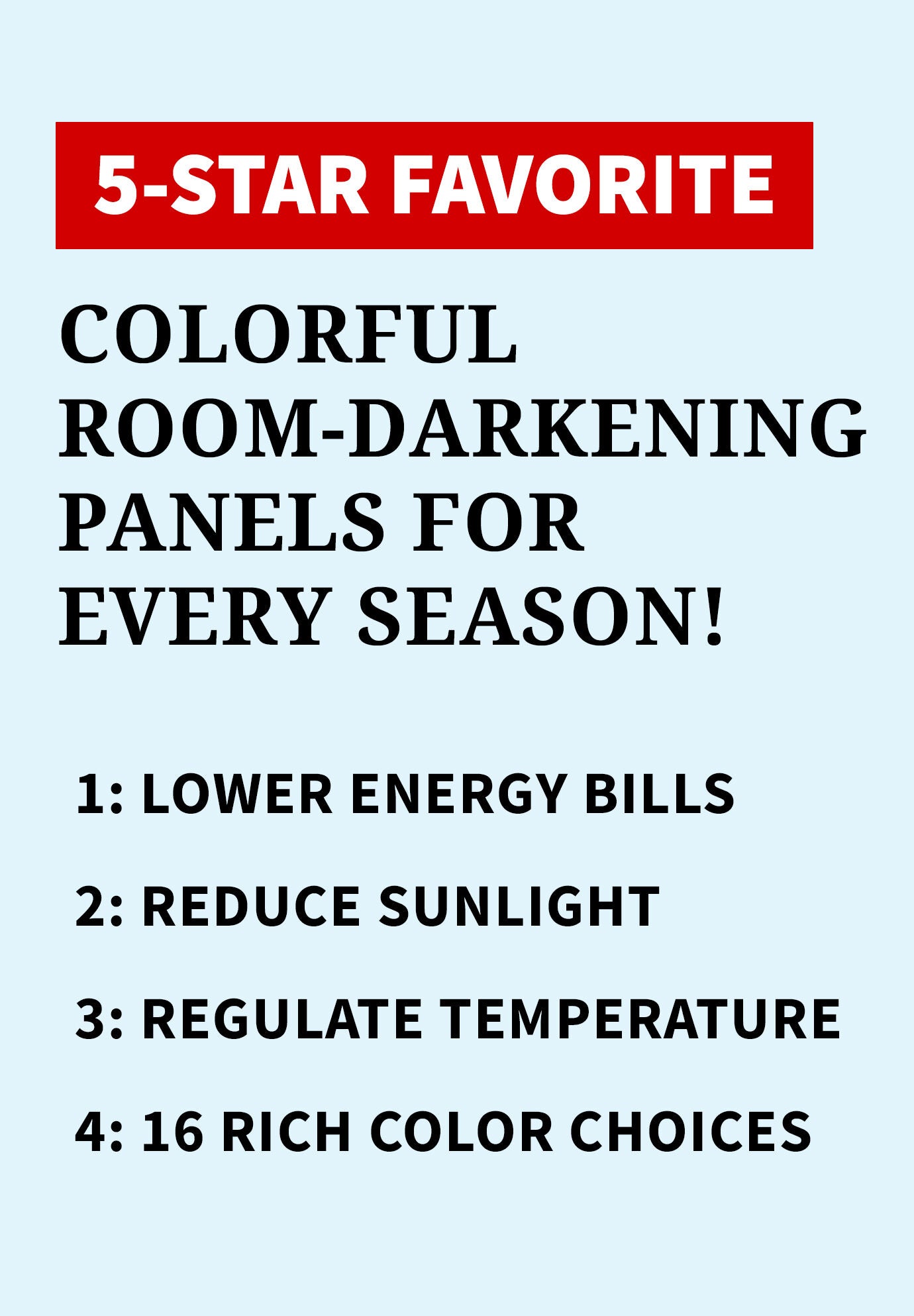 BH Studio Room-Darkening Waterfall Grommet Valance, , on-hover image number 1