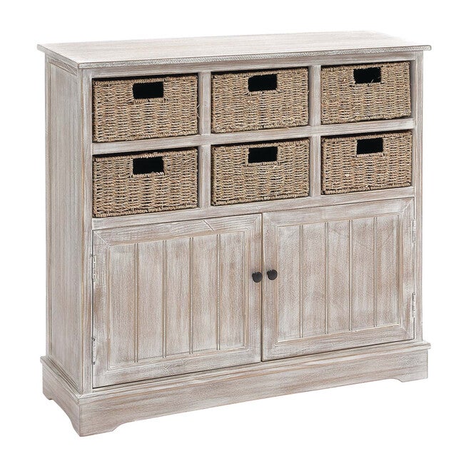 Brown Traditional Wood Storage Unit, 35 x 38, , alternate image number 3