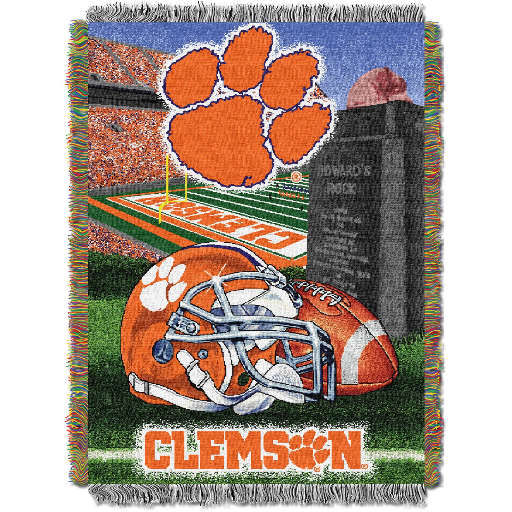 Clemson HFA Throw, MULTI, hi-res image number 0