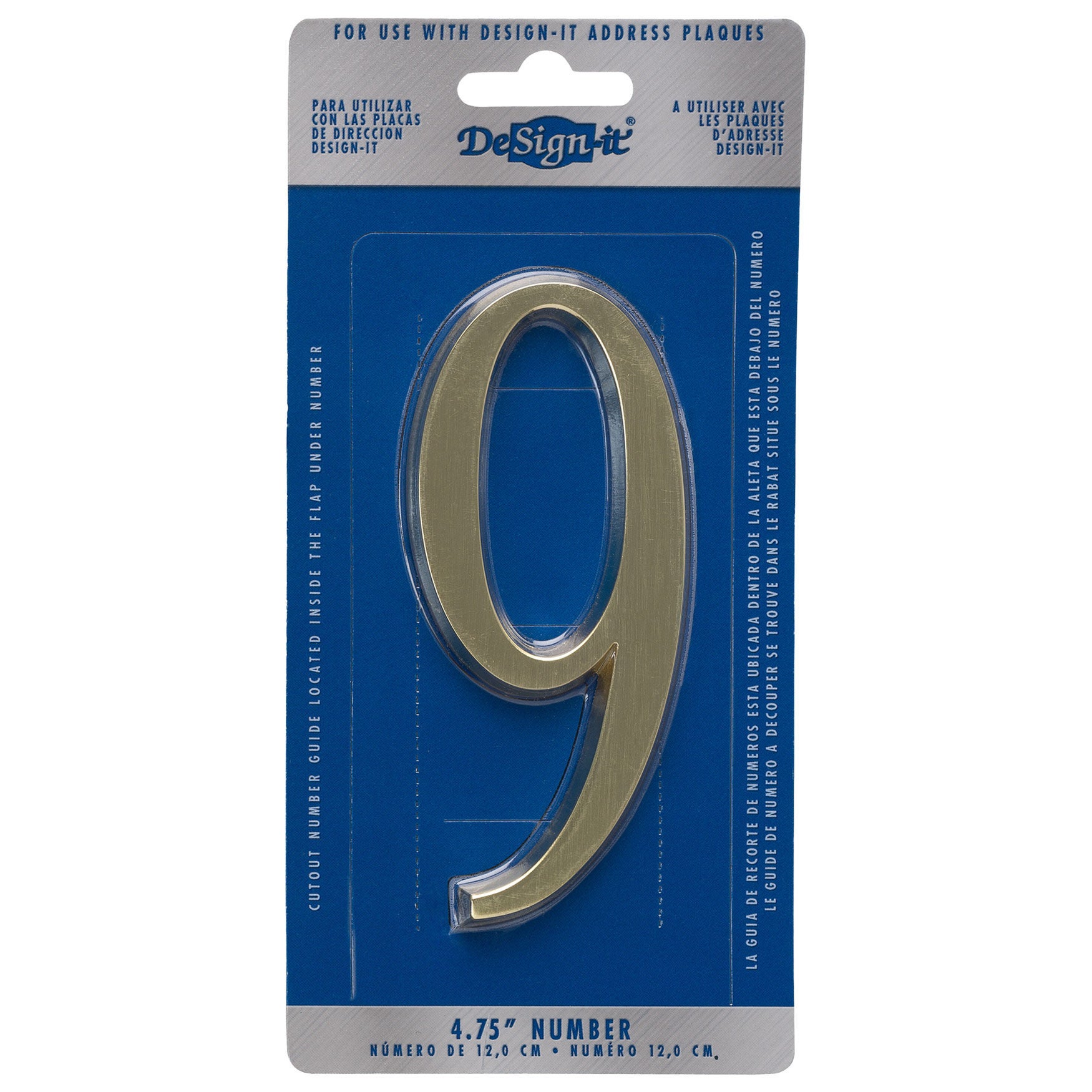 4&frac34;" Numbers, , alternate image number 9