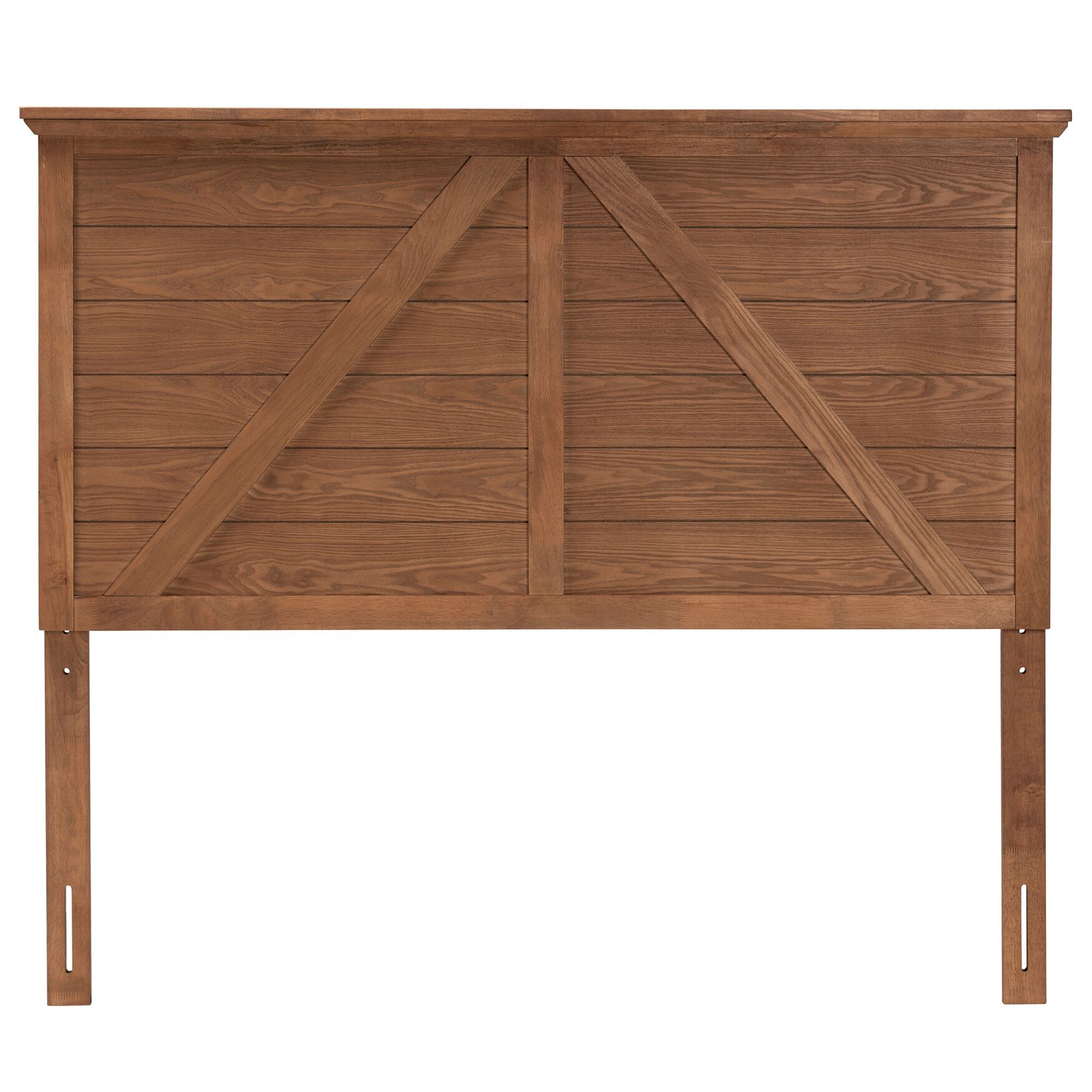 Yorick Classic And Traditional Ash Walnut Finished Wood Queen Size Headboard, , on-hover image number 1