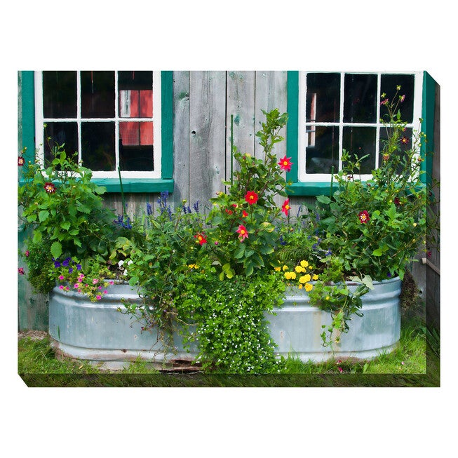 All Weather All Season Outdoor Canvas Art, MULTI, hi-res image number 0