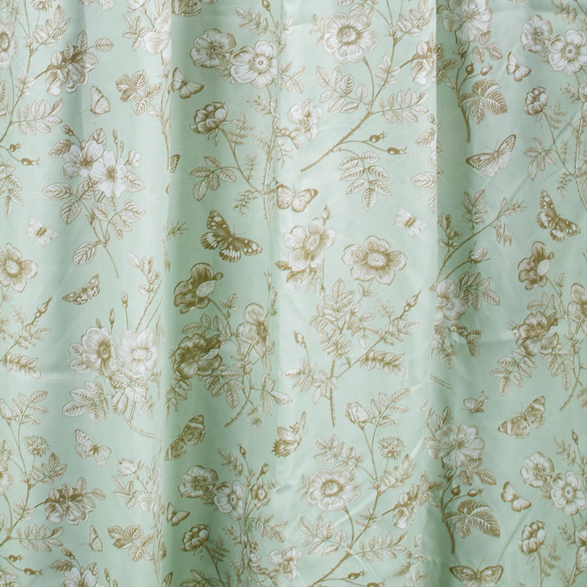 Greenland Home Fashions™ Olivia Bath and Shower Curtain, MINT, alternate image number 3