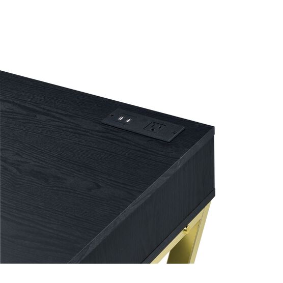Built-In Usb Port Writing Desk, , alternate image number null