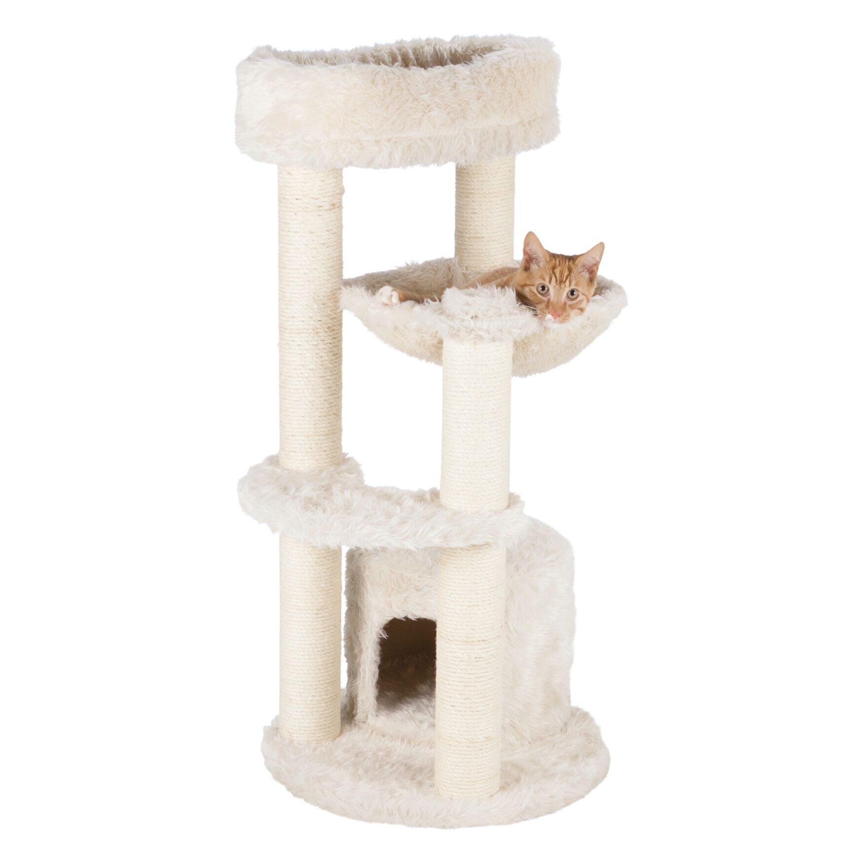 Baza Junior Cat Tower Scratching Post, , on-hover image number 1