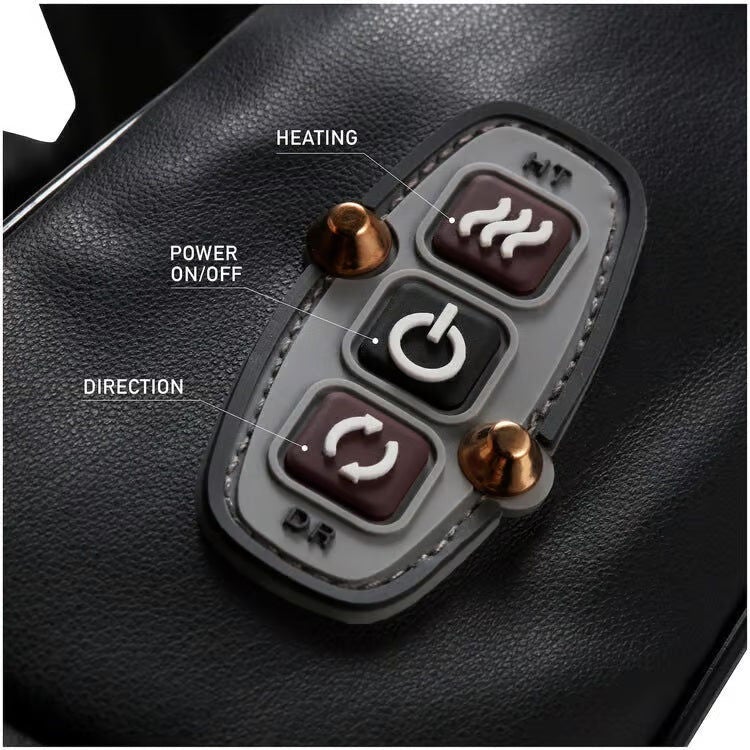 Brookstone Shiatsu Neck & Shoulder Massager, BLACK, on-hover image number 1