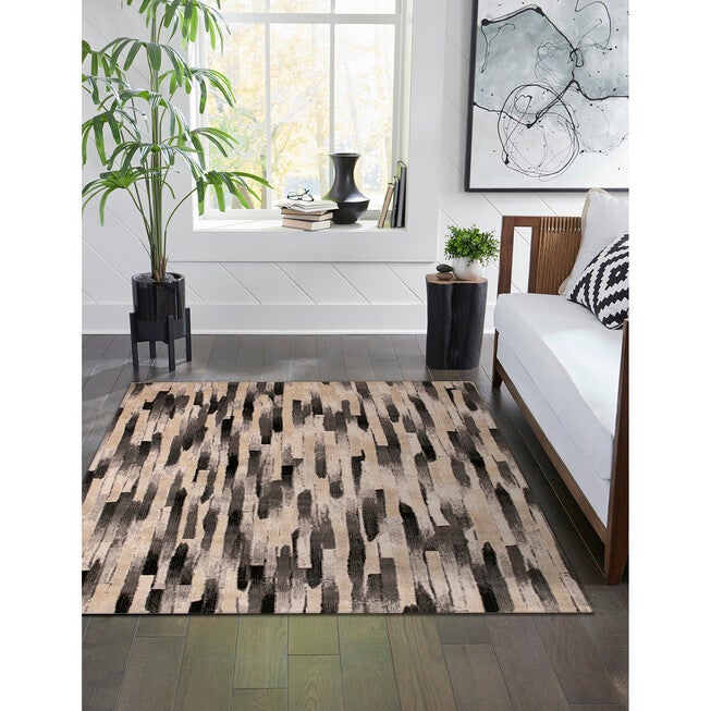 Liora Manne Fresco Broken Stripe Indoor/Outdoor Rug, , on-hover image number 1