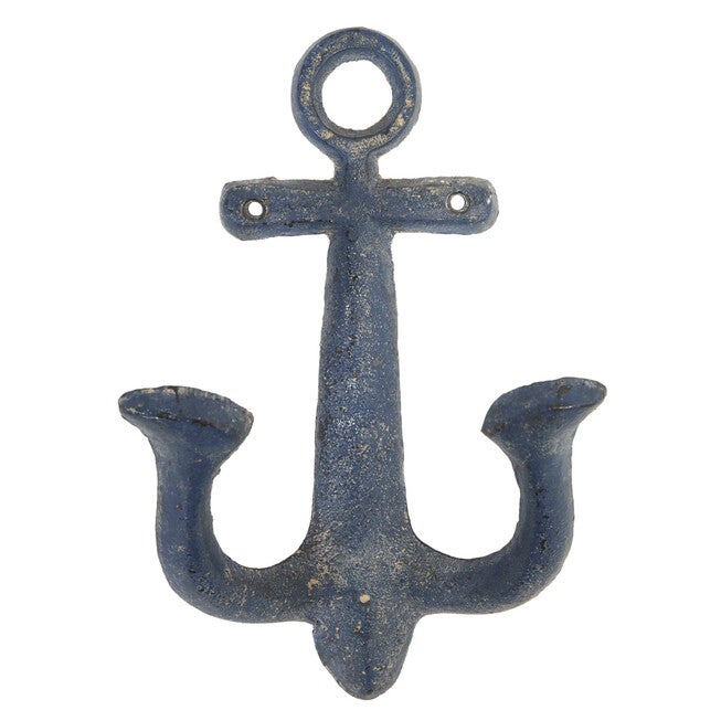 Set Of 4 Multi Colored Metal Coastal Wall Hook Wall Hook, , alternate image number 3