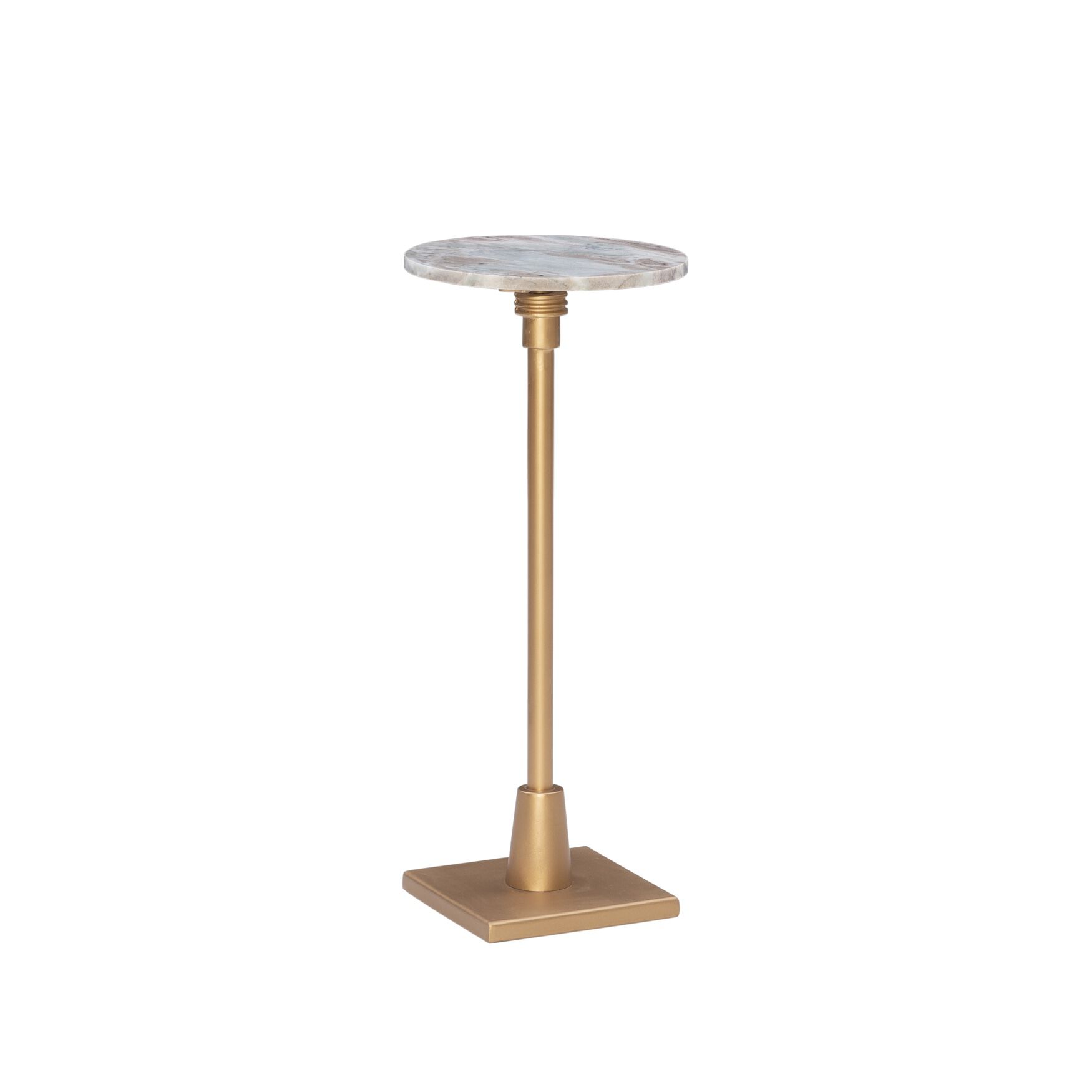 Avery Drink Table Accent Tables (Including End Tables), GOLD, hi-res image number 0