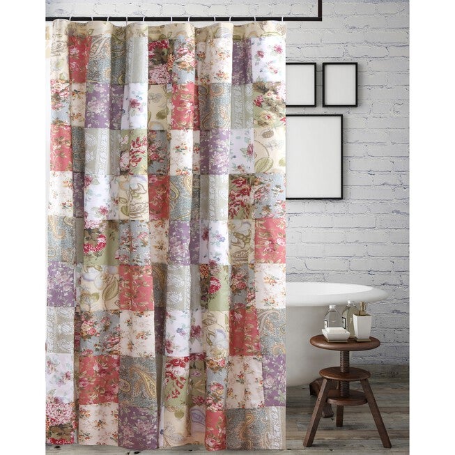 Blooming Prairie Shower Curtain , MULTI, hi-res image number 0