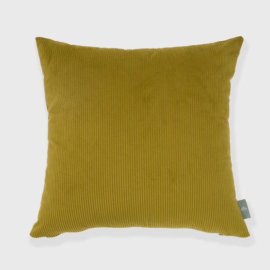 Solid Ribbed Toss Pillow, GREEN, hi-res image number null