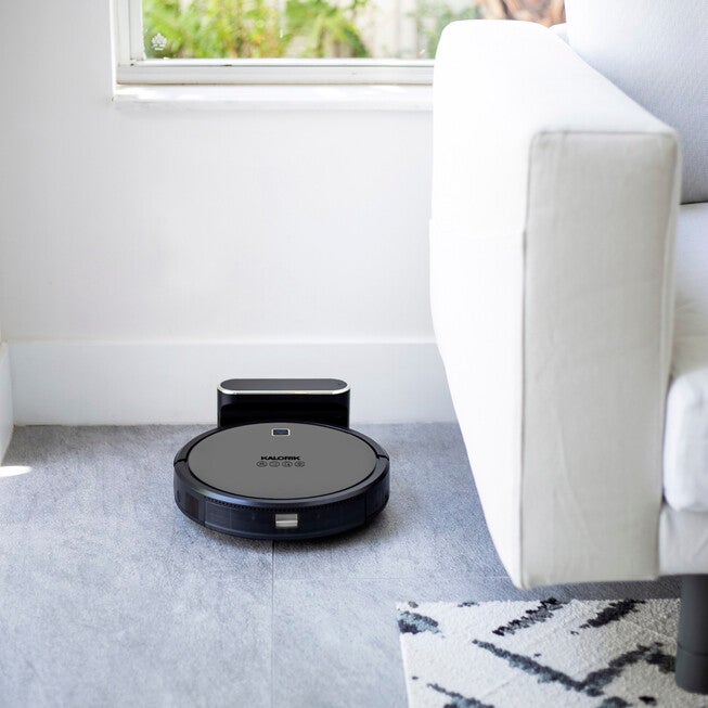 Kalorik Home Ionic Pure Air Smart Robot Vacuum, Black and Gray, , alternate image number 10