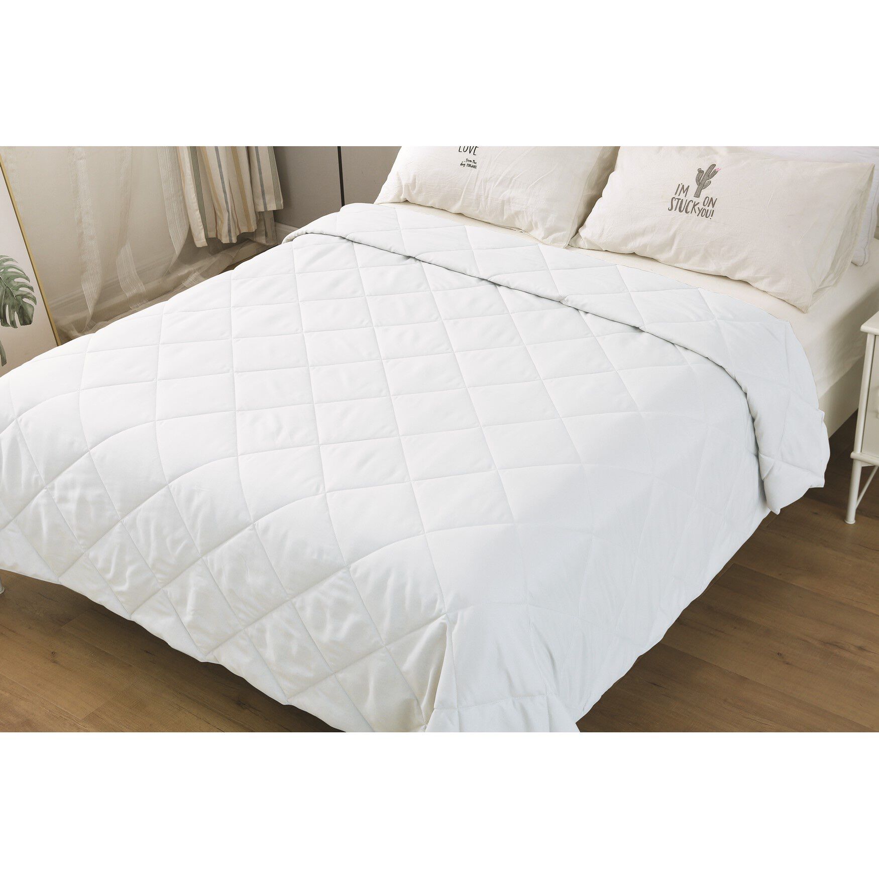 Nano Feather Blanket, White, , on-hover image number 1