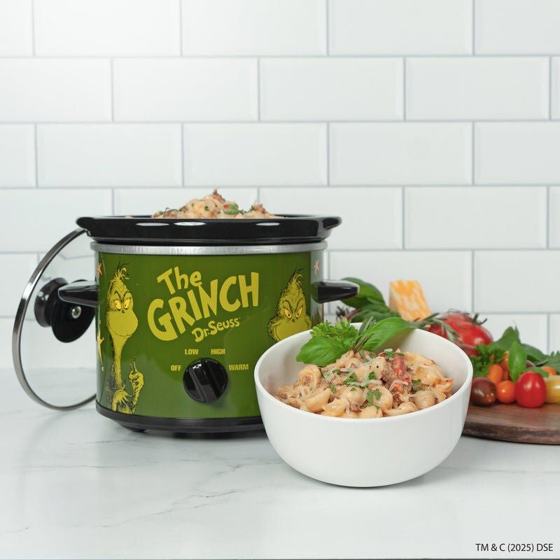 The Grinch 2qt Slow Cooker, GREEN, alternate image number 3