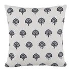 Fluffed Polyester Sq. Pillow, NAVY, hi-res image number 0