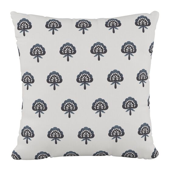 Fluffed Polyester Sq. Pillow, NAVY, hi-res image number null