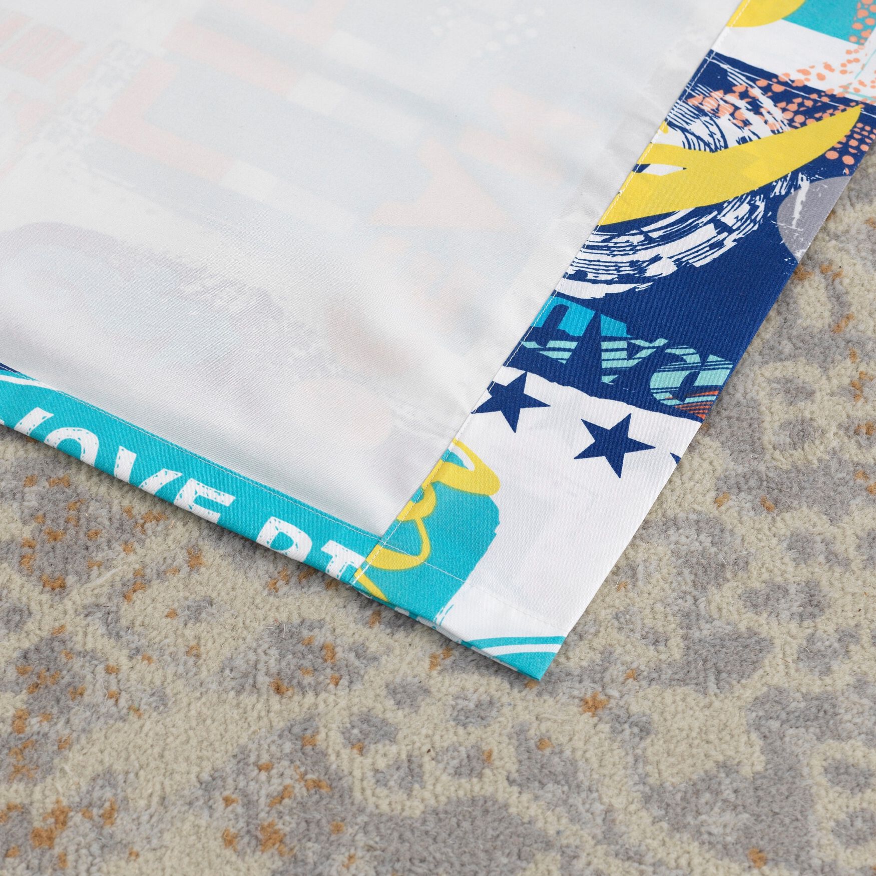 Wave Rider Window Curtain Panels, Set of 2, 84 inches, , alternate image number 5