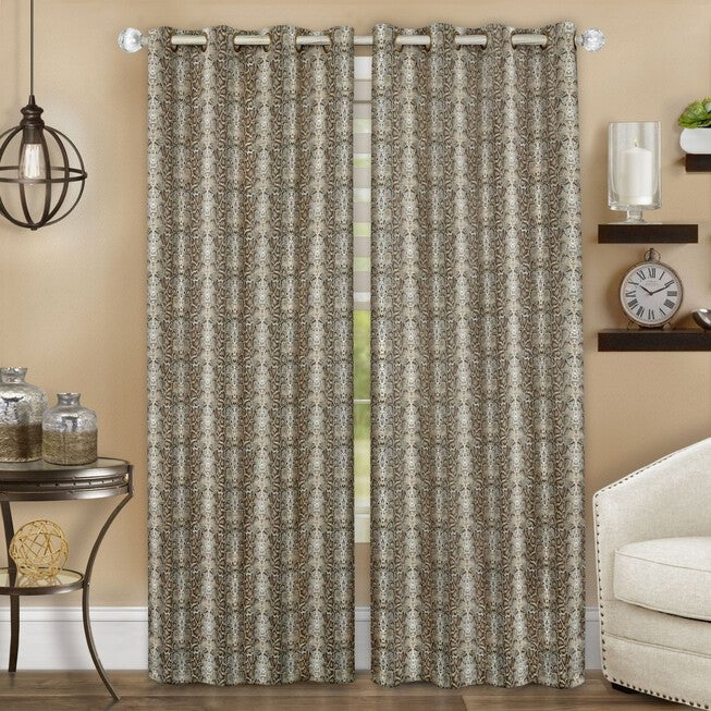 Python Grommet Window Curtain Panel, , alternate image number 5