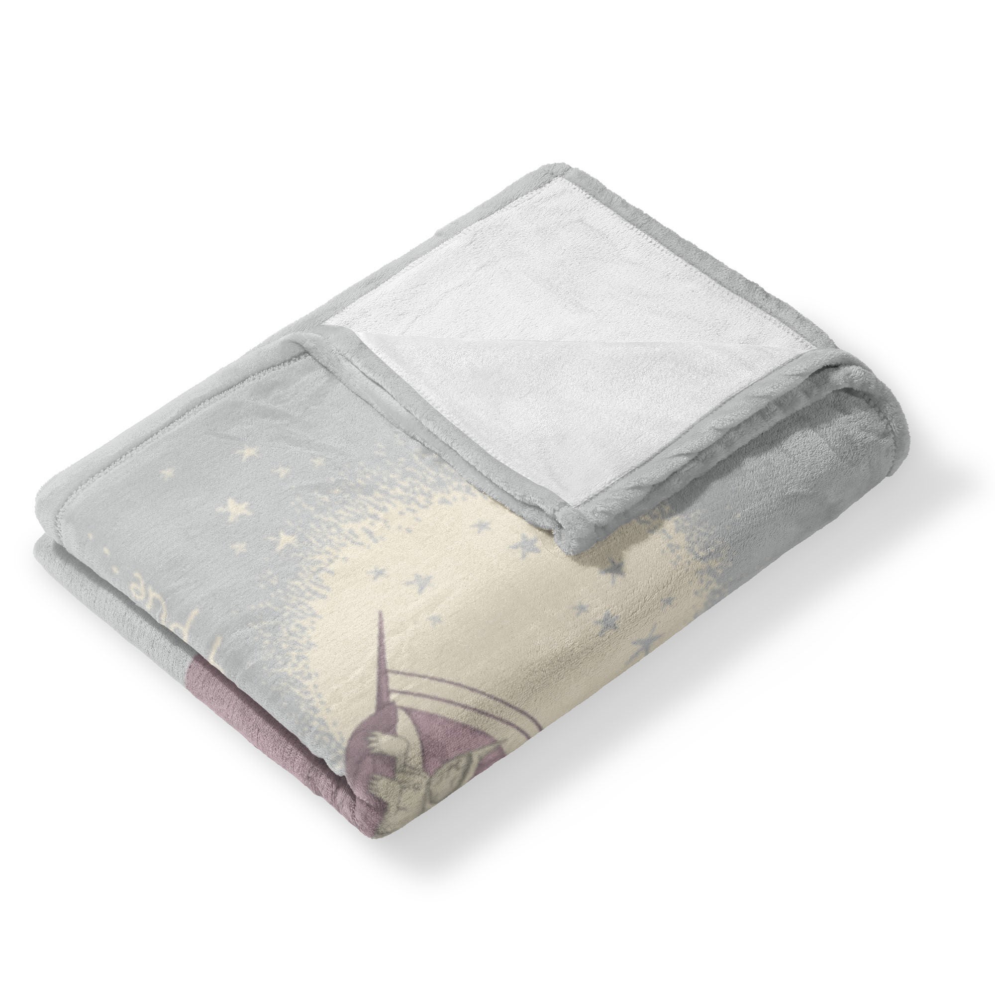 Warner Bros. Where the Wild Things Are He Sailed Silk Touch Throw Blanket 50x60 Inches, GRAY, alternate image number 3